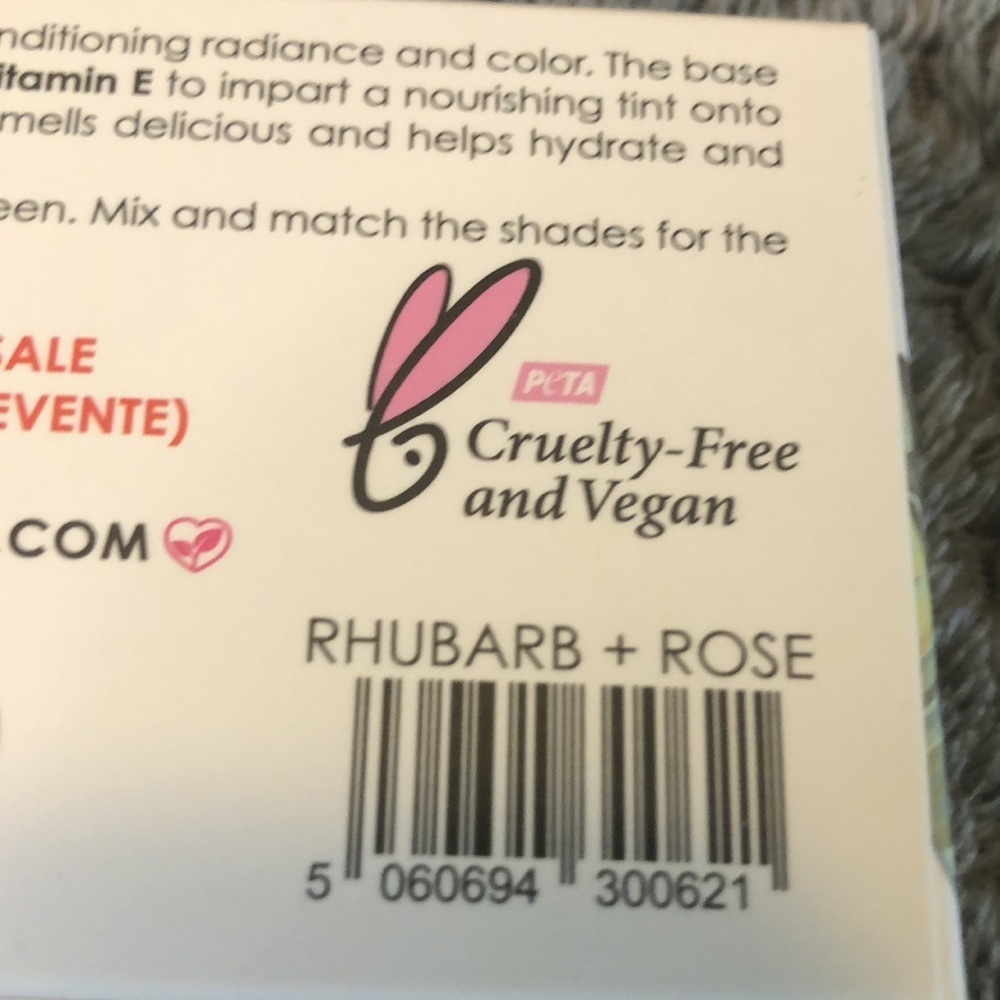 Seraphine botanicals Rhubarb+Rose Creamy Lip & Cheek Palette, NIB - Picture 5 of 7